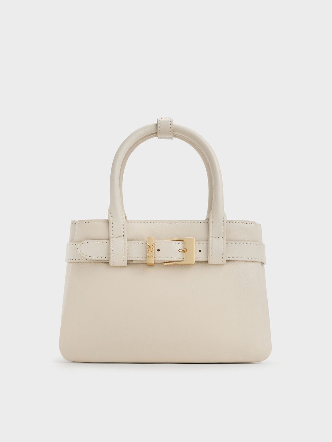 Jody Leather Belted Tote Bag
